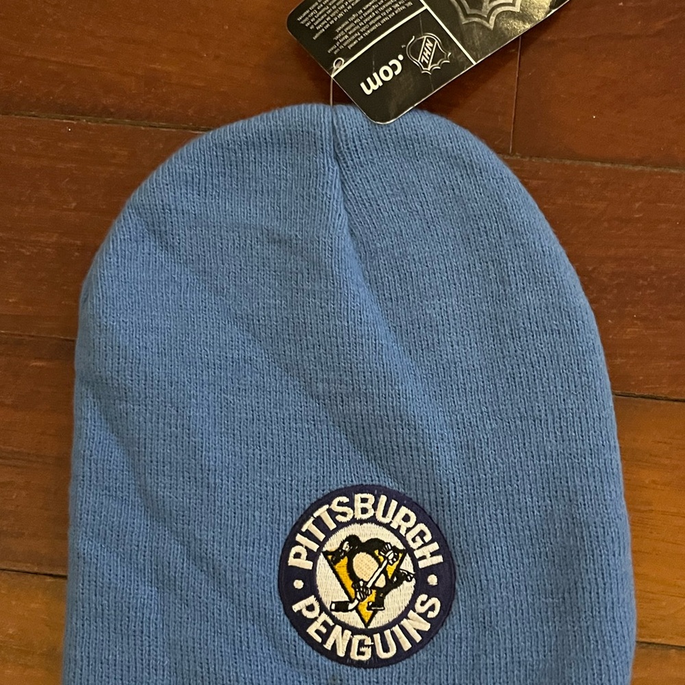 Pittsburgh Penguins NHL Blue Beanie